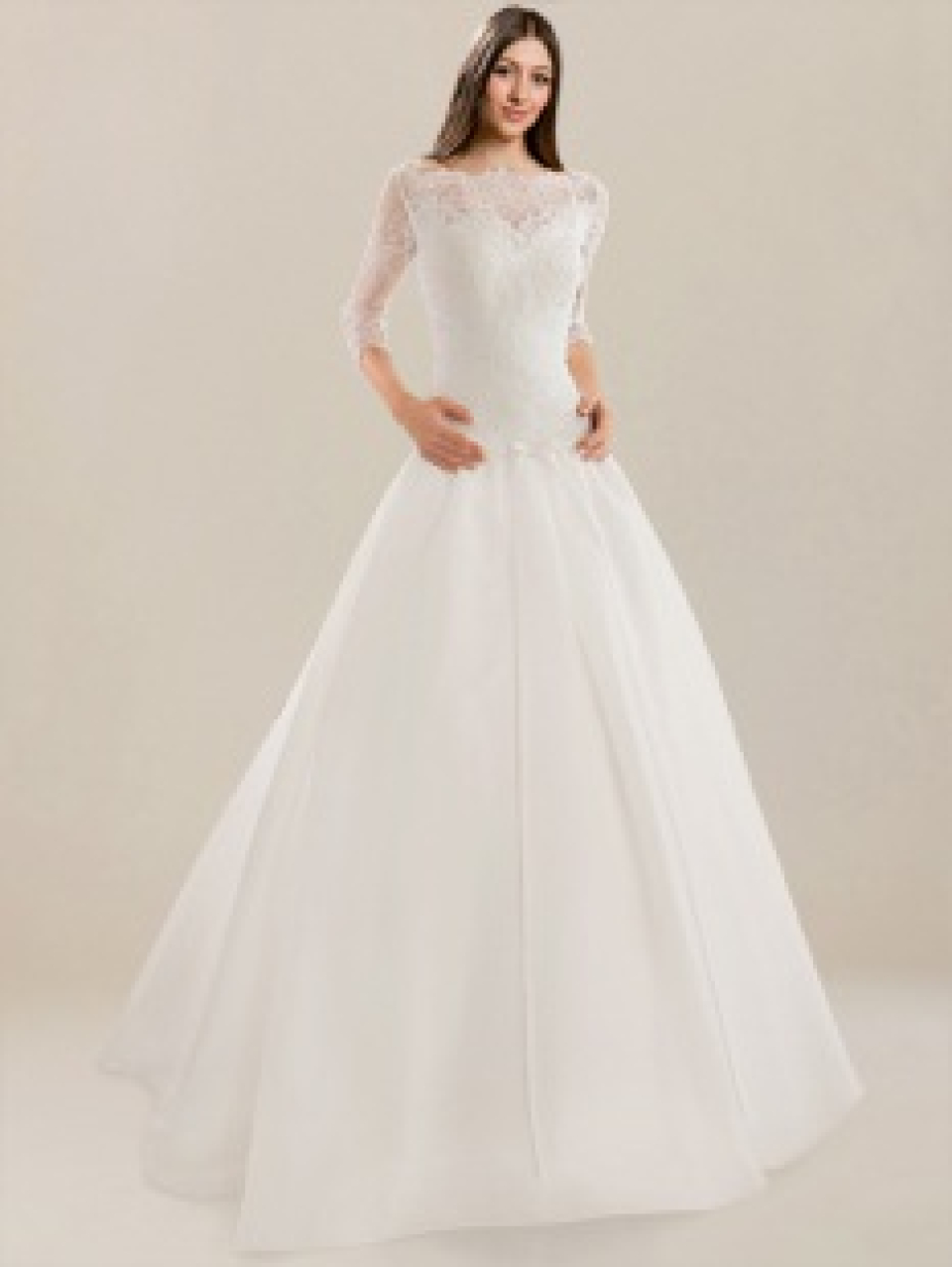 wedding dress with sleeves