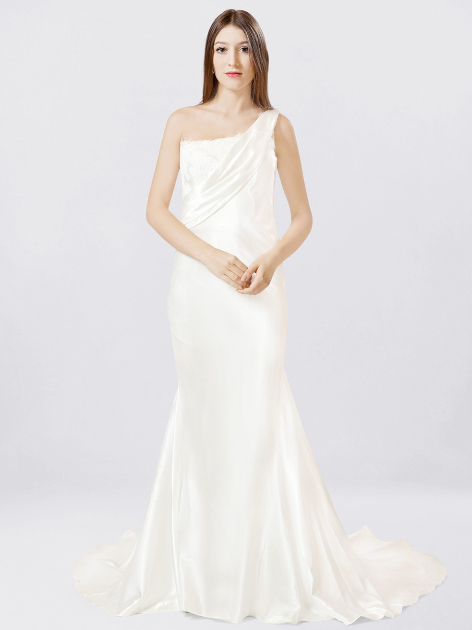 wedding dresses one shoulder