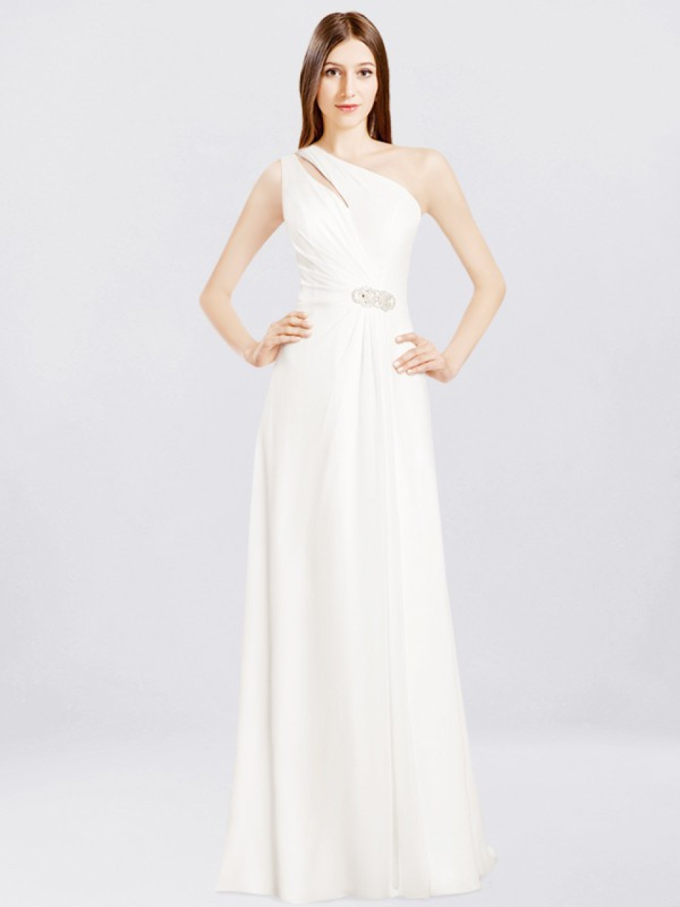 wedding dresses one shoulder