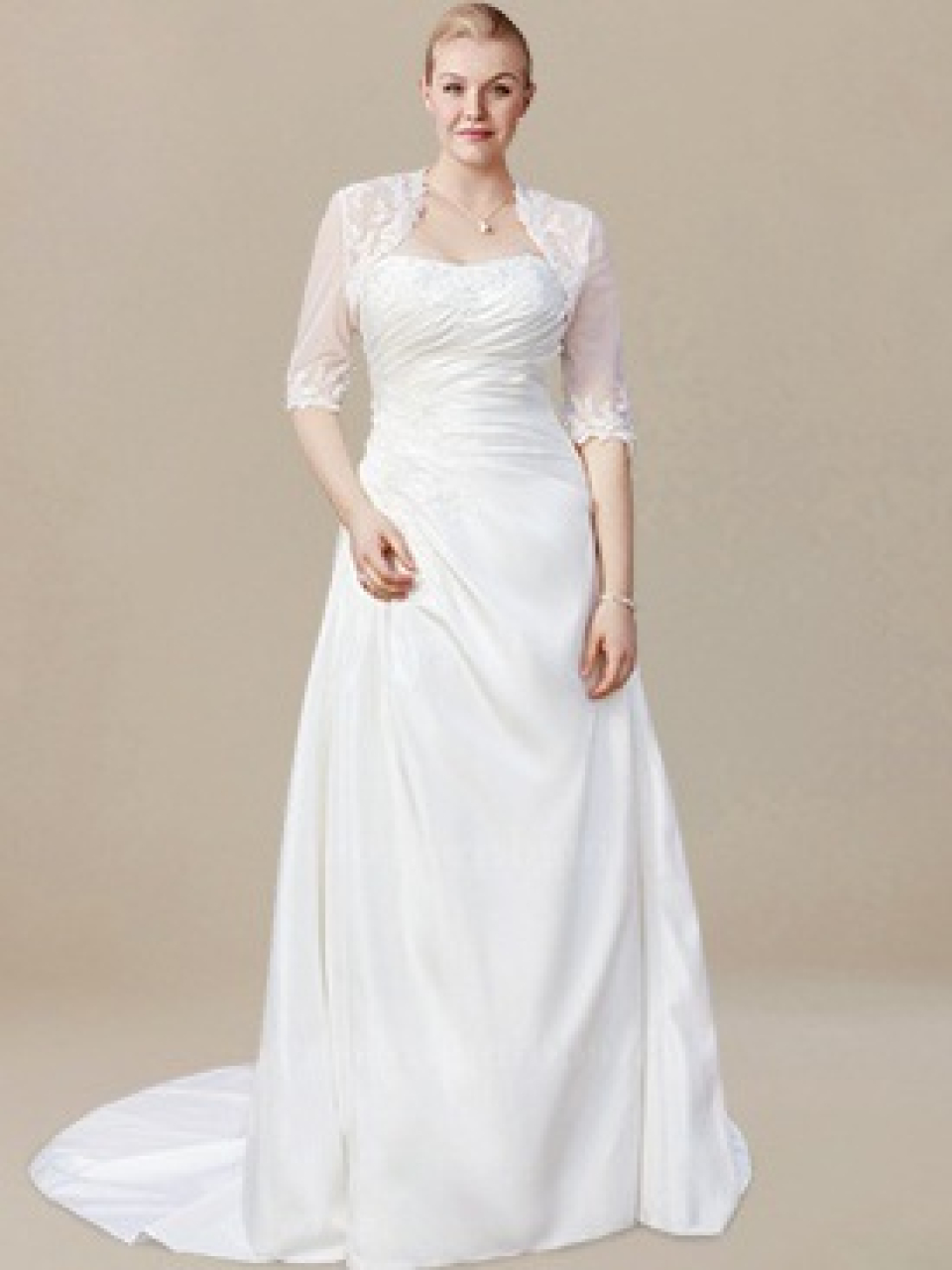 plus size wedding dress