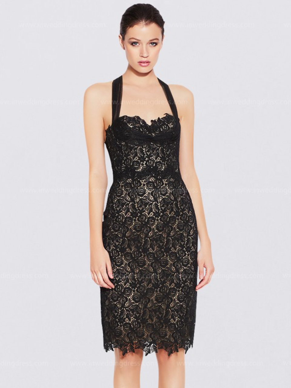 wedding guest dress_Black