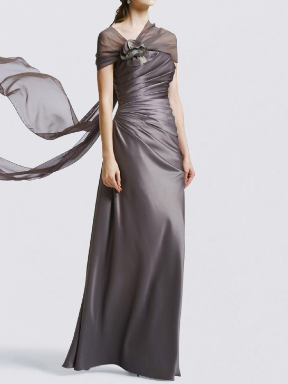 young mother of the bride dress_Charcoal