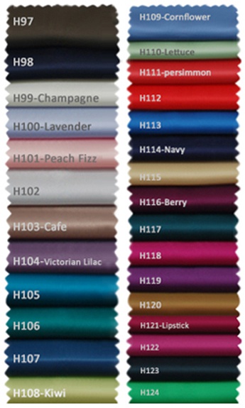 charmeuse satin fabric swatch