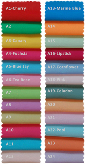 chiffon fabric swatch