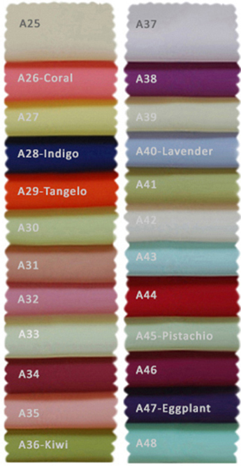 chiffon fabric swatch