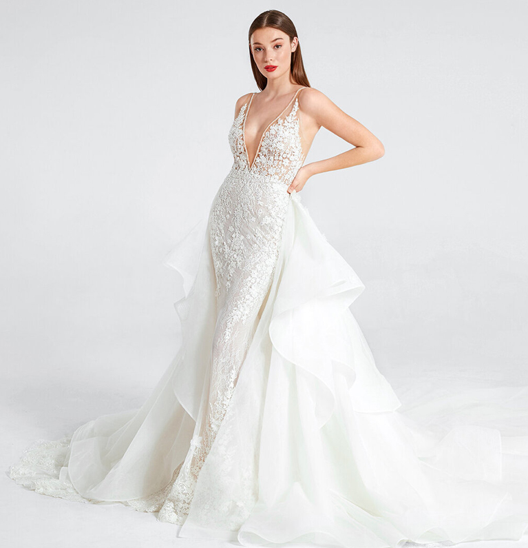 organza wedding dresses