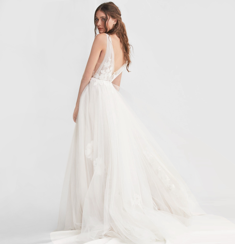 tulle wedding dresses